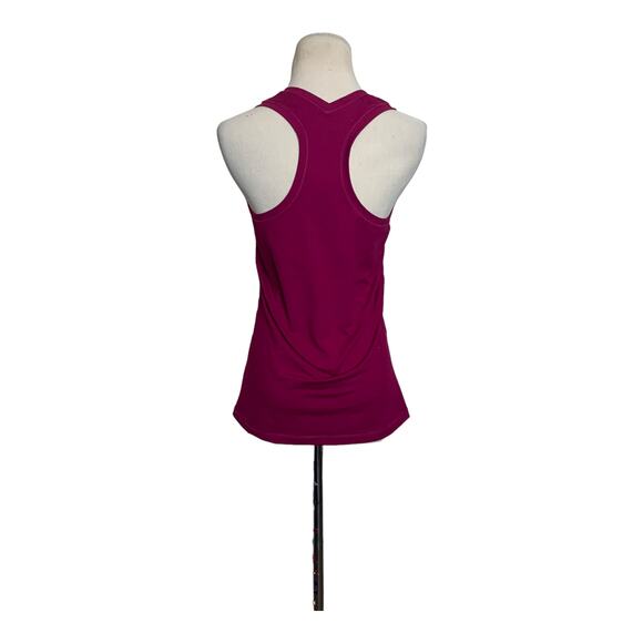 DSG fuchsia sleeveless racer back athletic top size M - Picture 2 of 8